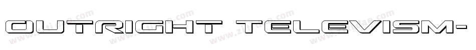 Outright Televism字体转换